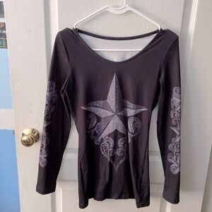 Black Star Long Sleeve - Small